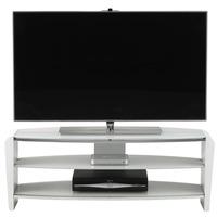 alphason francium frn1100 arctic white tv stand