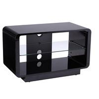 alphason luna adlu800 black tv stand