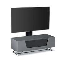 alphason chromium cro2 1000 gloss grey tv cabinet w tv bracket