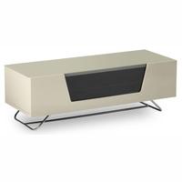 Alphason Chromium CRO2 1200mm Wide Gloss Ivory TV Cabinet