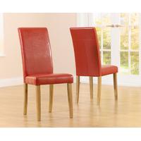 Albany Red Chairs (Pair)