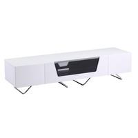 Alphason Chromium 2 1600mm Wide Gloss White TV Cabinet