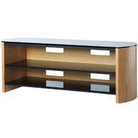 alphason finewoods fw1350 light oak tv stand