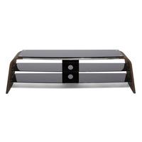 Alphason Spectrum ADSP1400 Walnut / Glass TV Stand