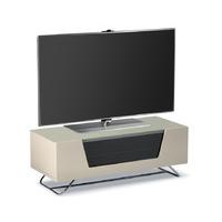 Alphason Chromium CRO2 1000 Gloss Ivory TV Cabinet