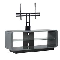 alphason luna adlu1200 grey tv stand w tv bracket