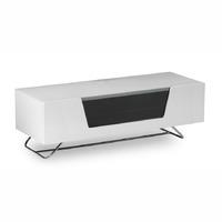 alphason chromium cro2 1200mm wide gloss white tv cabinet