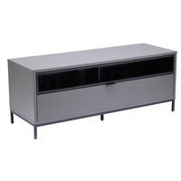 alphason chaplin adch1135 charcoal black tv cabinet