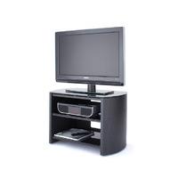 alphason finewoods fw750 black oak compact tv stand