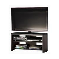 alphason finewoods fw1100 black oak tv stand