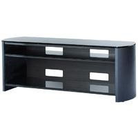 alphason finewoods fw1350 black oak tv stand