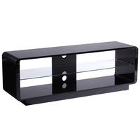 Alphason Luna ADLU1400 Black TV Stand