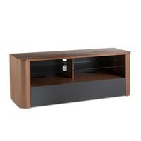 Alphason Hugo ADH1260 Walnut / Graphite Soundbar Ready TV Cabinet