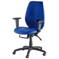 Alphason Trinity Blue Fabric Office Chair - AOC2331HBSYA-BE