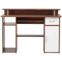 Alphason Albany Walnut Panel Workstation - AW12362-W