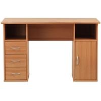 alphason maryland beech panel workstation aw12010