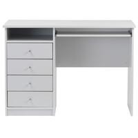 Alphason Marymount White Panel Workstation - AW22813-WH