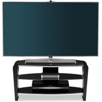 Alphason Francium Black TV Unit - FRN800-3BLK-BK