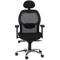 Alphason Portland Black Mesh Office Chair - AOC7301-M
