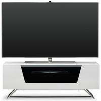 Alphason Chromium 2 White TV Cabinet - CRO2-1000CB-WHT