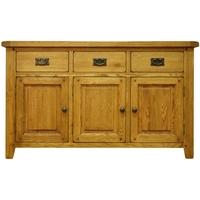 Alton Oak Sideboard - 3 Door 3 Drawer