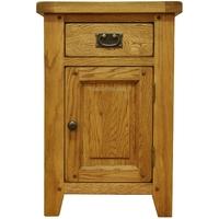 Alton Oak Cupboard with Drawer - Small