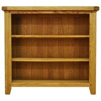 Alton Oak Bookcase - Small Wide