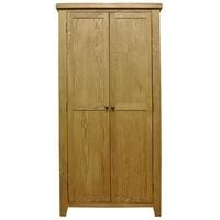 Alton Oak Wardrobe - Full Hanging