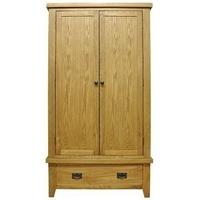 Alton Oak Wardrobe - Gents