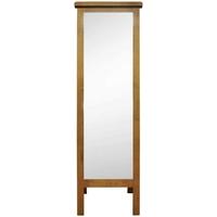 alton oak cheval mirror