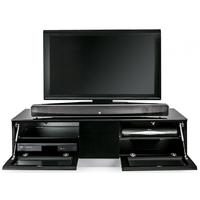 Alphason Element Black TV Cabinet - EMTMOD1250-BLK