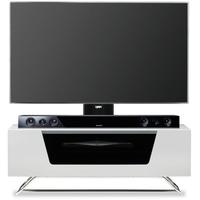 Alphason Chromium 2 White Cantilever TV Cabinet - CRO2-1000BKT-WH