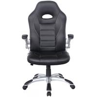 Alphason Talladega Black Faux Leather Office Chair AOC8211BLK
