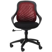 Alphason Croft Red Mesh Office Chair - AOC1010-M-R
