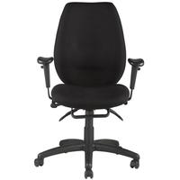 Alphason Trinity Black Fabric Office Chair - AOC2331HBSYA-BK