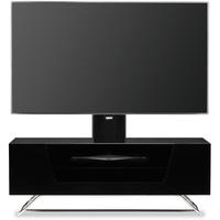 Alphason Chromium 2 Black Cantilever TV Cabinet - CRO2-1000BKT-BK