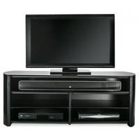 Alphason Finewood Black Oak TV Cabinet - FW1350SB-BLK