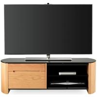 Alphason Finewood Light Oak TV Cabinet - FW1100CB