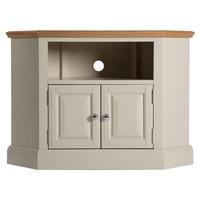 Albany Corner TV Unit, Truffle/Oak