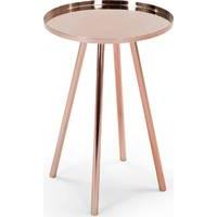 Alana Bedside Table, Copper