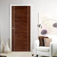 Alcaraz Walnut Fire Door is Pre-Finished and 1/2 Hour Fire Rated