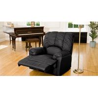 Albacete reclining armchair black