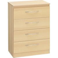 Alaska 4 Chest of Drawers Oak