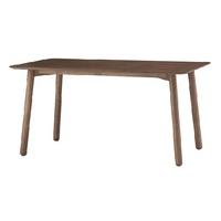 Alison Wooden Dining Table Rectangular In Walnut