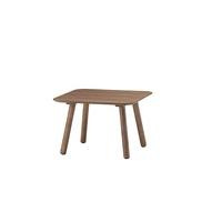 Alison Wooden End Table Square In Walnut