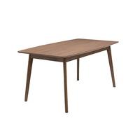 Alecia Wooden Dining Table In Ash Veneer With Rich Hazelnut