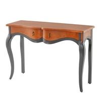 Alenya Console Table Rectangular In Cocoa And Graphite