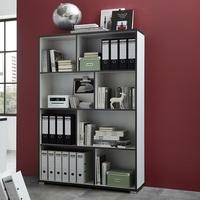 Alantra Wooden Home Office Shelving Unit In White