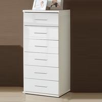 alton chest of drawers tall in high gloss alpine white