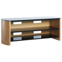 Alphason Designs FW1350LOB Finewoods Series Oak TV Stand